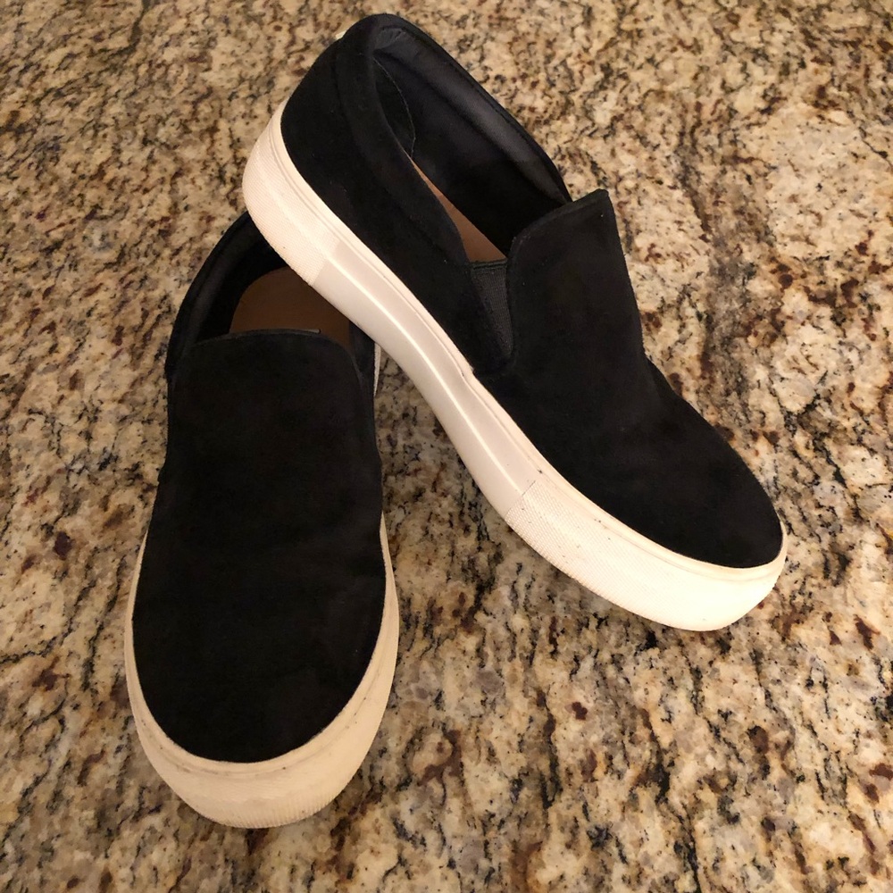Steve Madden Gills ▪️Black▪️Suede Slip-On Sneakers - Size 6️⃣ - Picture 6 of 7